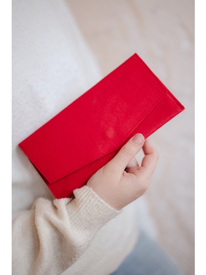 Peněženka IVANA červená 1