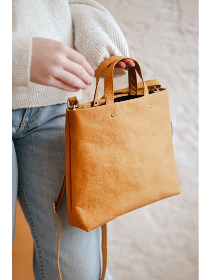 Kabelka JUSTÝNA hořčice 1