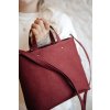 Kabelka JUSTÝNA bordo 1