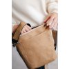 Kabelka KLÁRA přední kapsa sahara 3