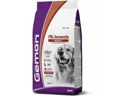 gemon dog adult with lamb rice 3kg.spm.40117 b1