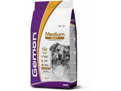 gemon dog medium adult with chicken 3kg.spm.40114 b1