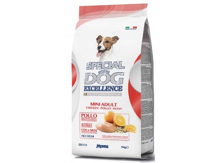 9 Special Dog exc mini adult chicken 3kg 9,45 Eur