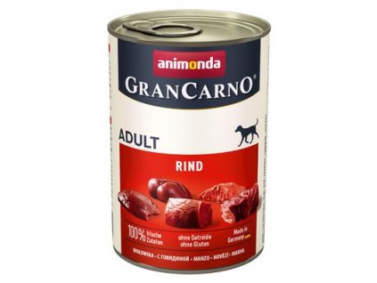 51229 pla animonda grancarno adult rind 400g 0