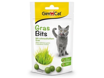 gimcat gras bits tablety s macacia trava 40 g img gras fd 3
