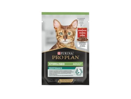 pro plan cat kapsicka sterilised hovezi r