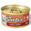 Simba Cat Mousse s kuracím a morčacím mäsom 85 g