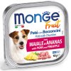 monge cane umido fruit paté e bocconcini con maiale e ananas