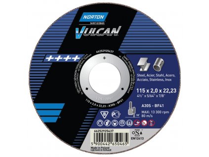 TW Ultra Thin Cut Off Angle Grinder Metal NOR VULCAN 61046(2)