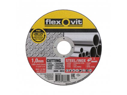 Flexovit TW Steel Inox 125x1 0 41 PRO 111602