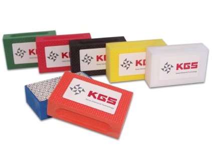 Diamantová houbíčka KGS HAND PAD FLEXIS 90X55 Black 120 Černá