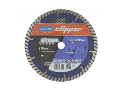 70184623180 Blades Norton Clipper EXTREME UNIVERSAL TURBO 23x22.23 12x3.1 151071