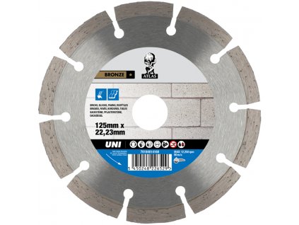 70184614168 Blades Atlas UNI 125x22.23 224111