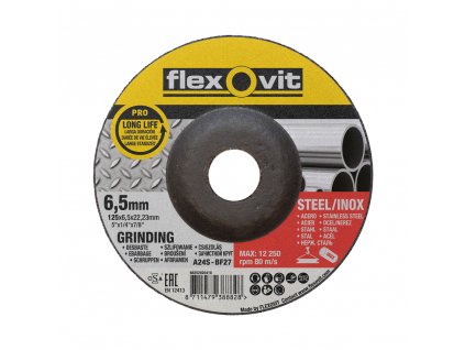 Flexovit TW Steel Inox 125x6 5 27 PRO 111611