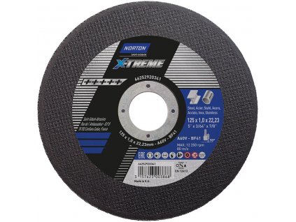 Řezné kotouče 125x1,0x22,23 Norton X-TREME / Quantum ZA60ZZ - BF41