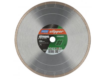 70184630335 Norton Clipper Diamond Blade EXTREME CERAMIC 350x25.4 9x2 135887