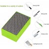 29421 3 diamantova brusna houbicka 90x60 green 200 zelena