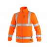 Pánská fleecová reflexní bunda PRESTON, oranžová