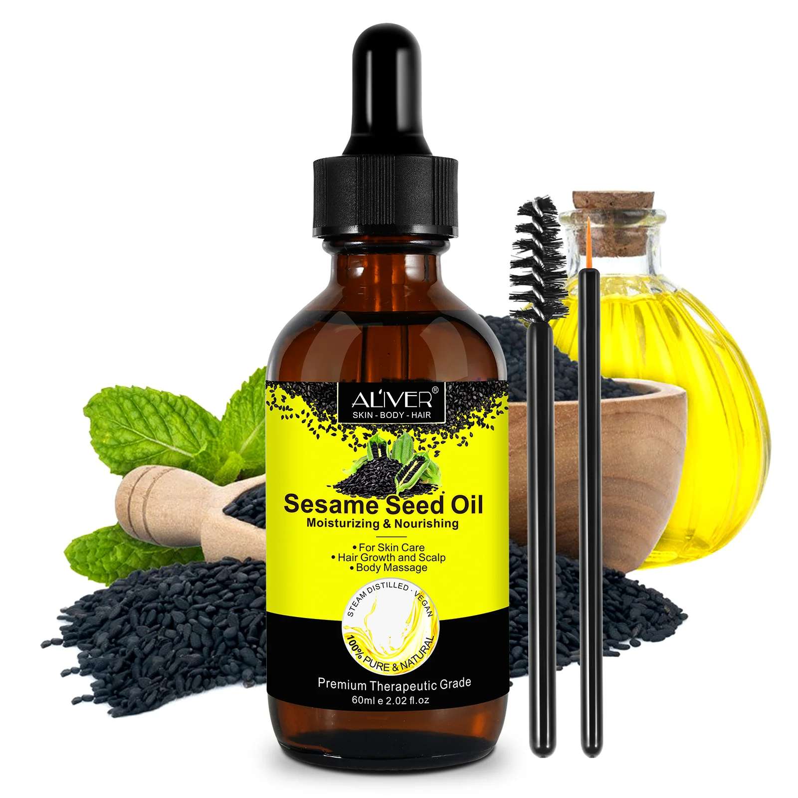 Black Sesame Seed Oil
