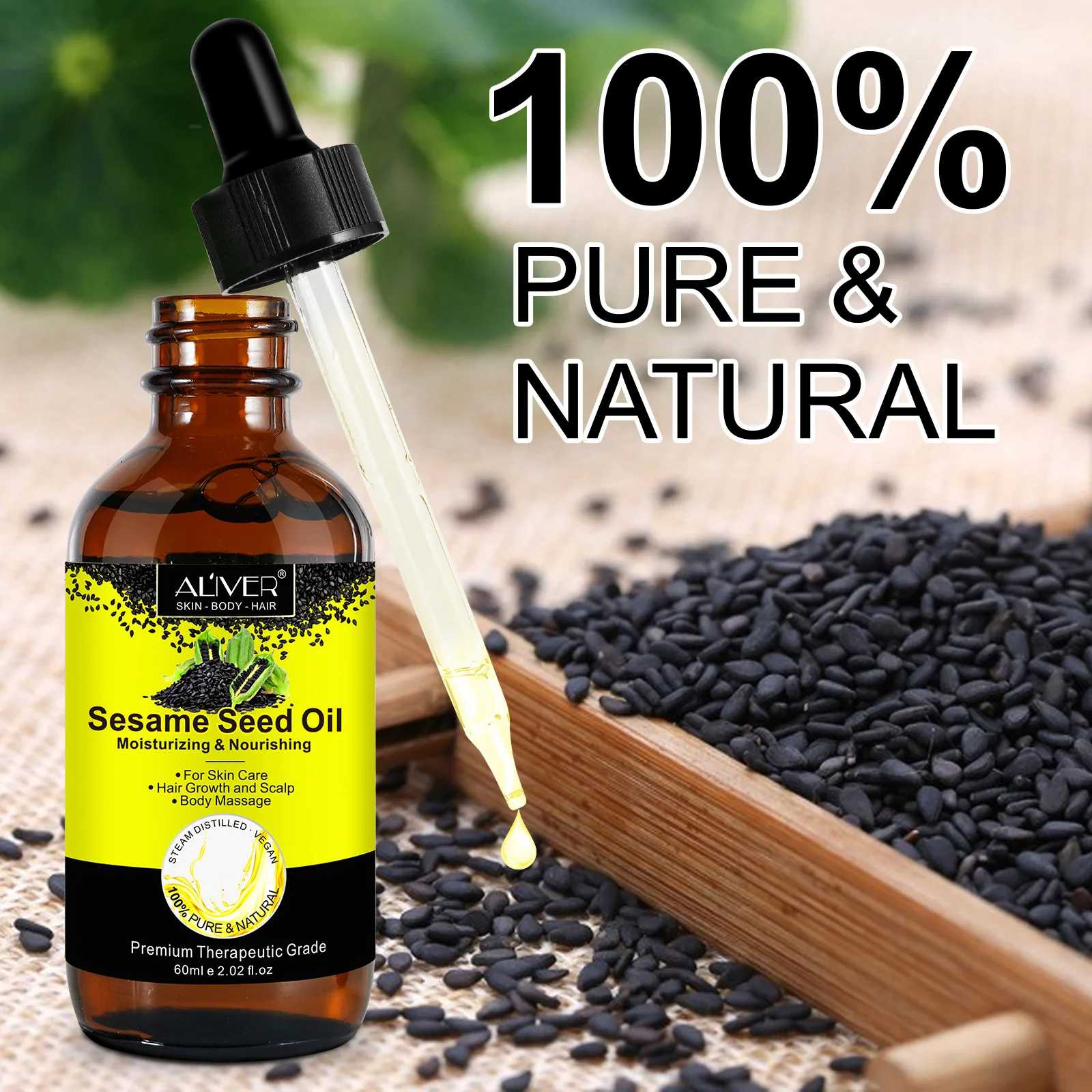 Black Sesame Seed Oil