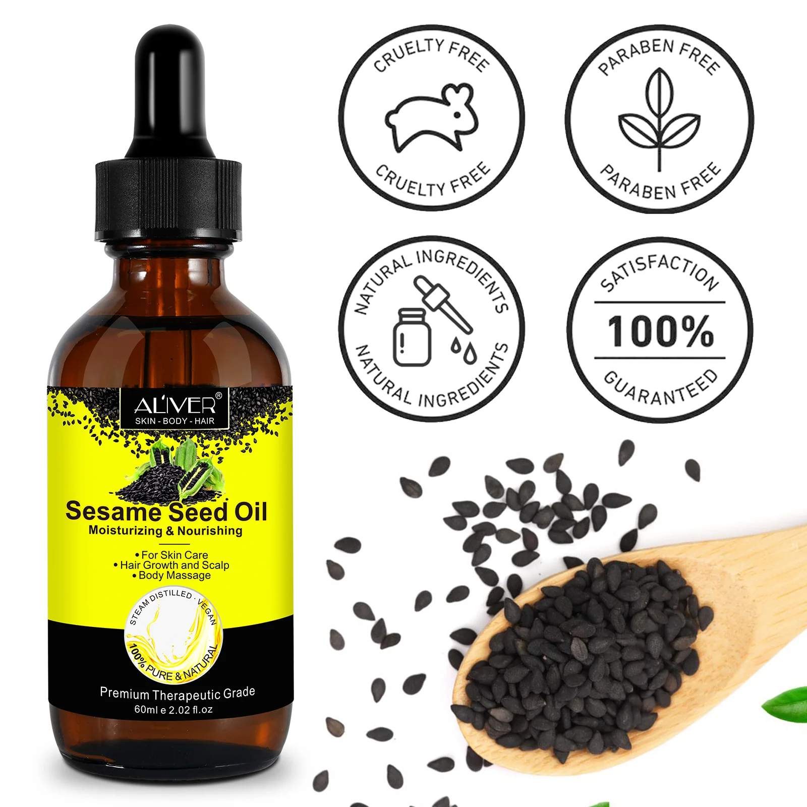Black Sesame Seed Oil