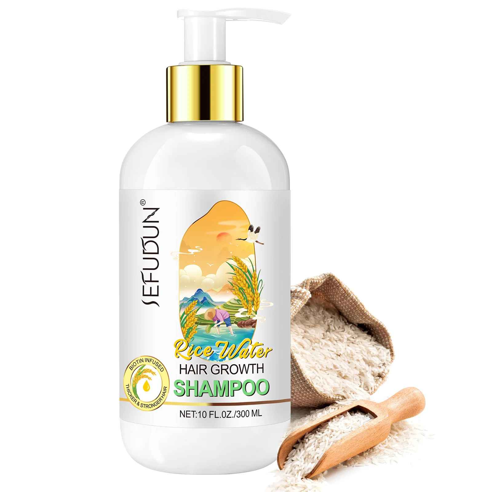 Rice Water Hair Growth Shampoo