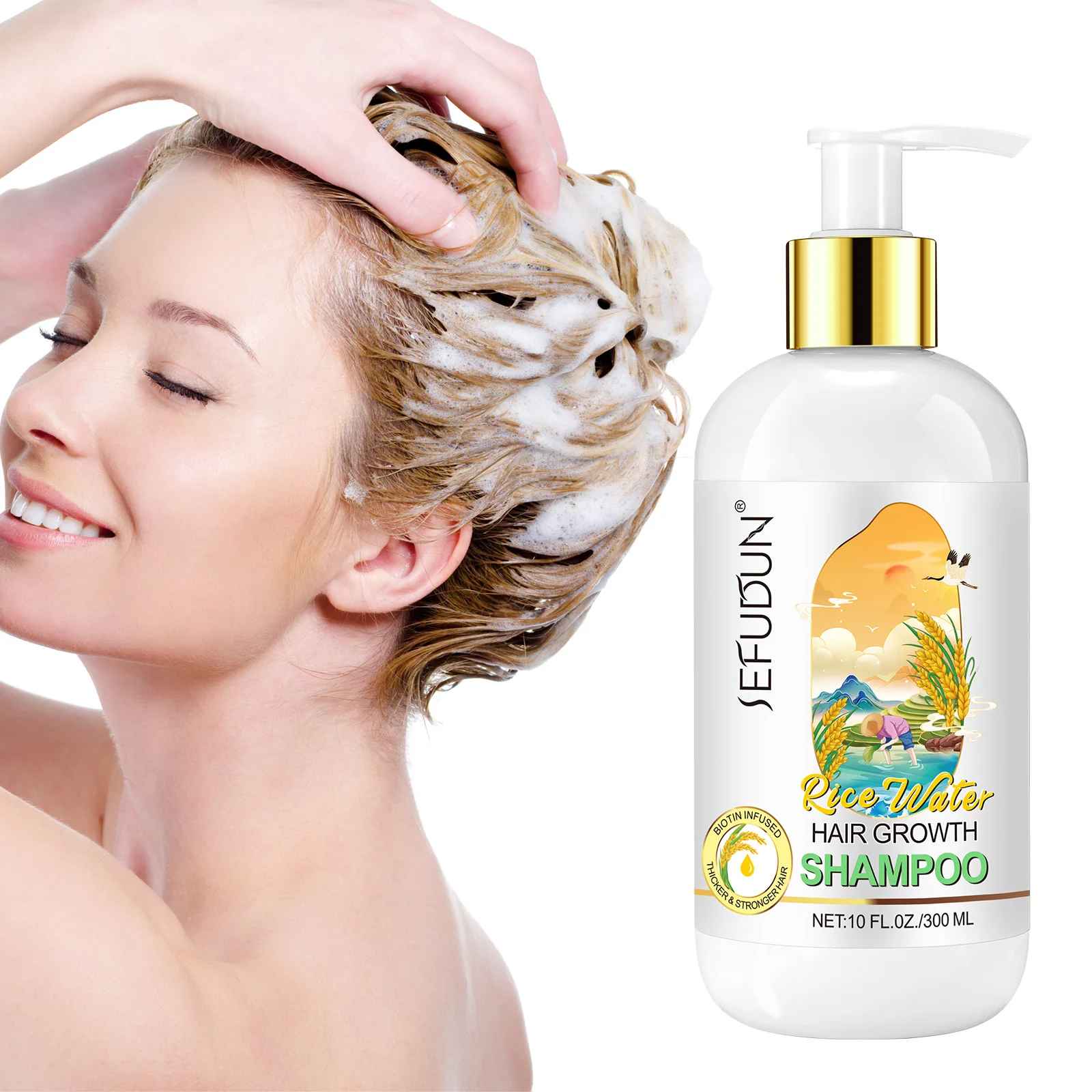 Rice Water Hair Growth Shampoo