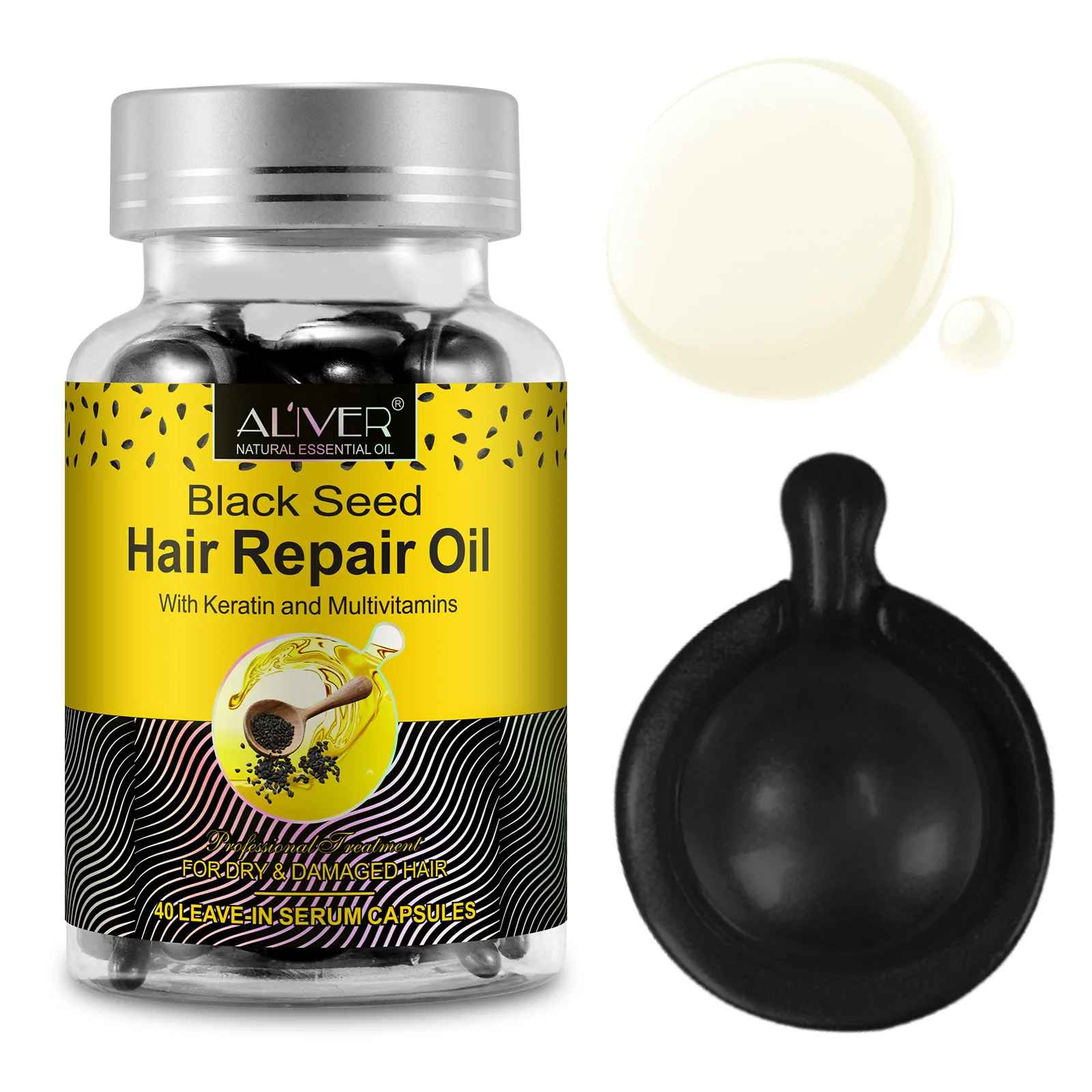 Black Seed Hair Repair Oil Capsules
