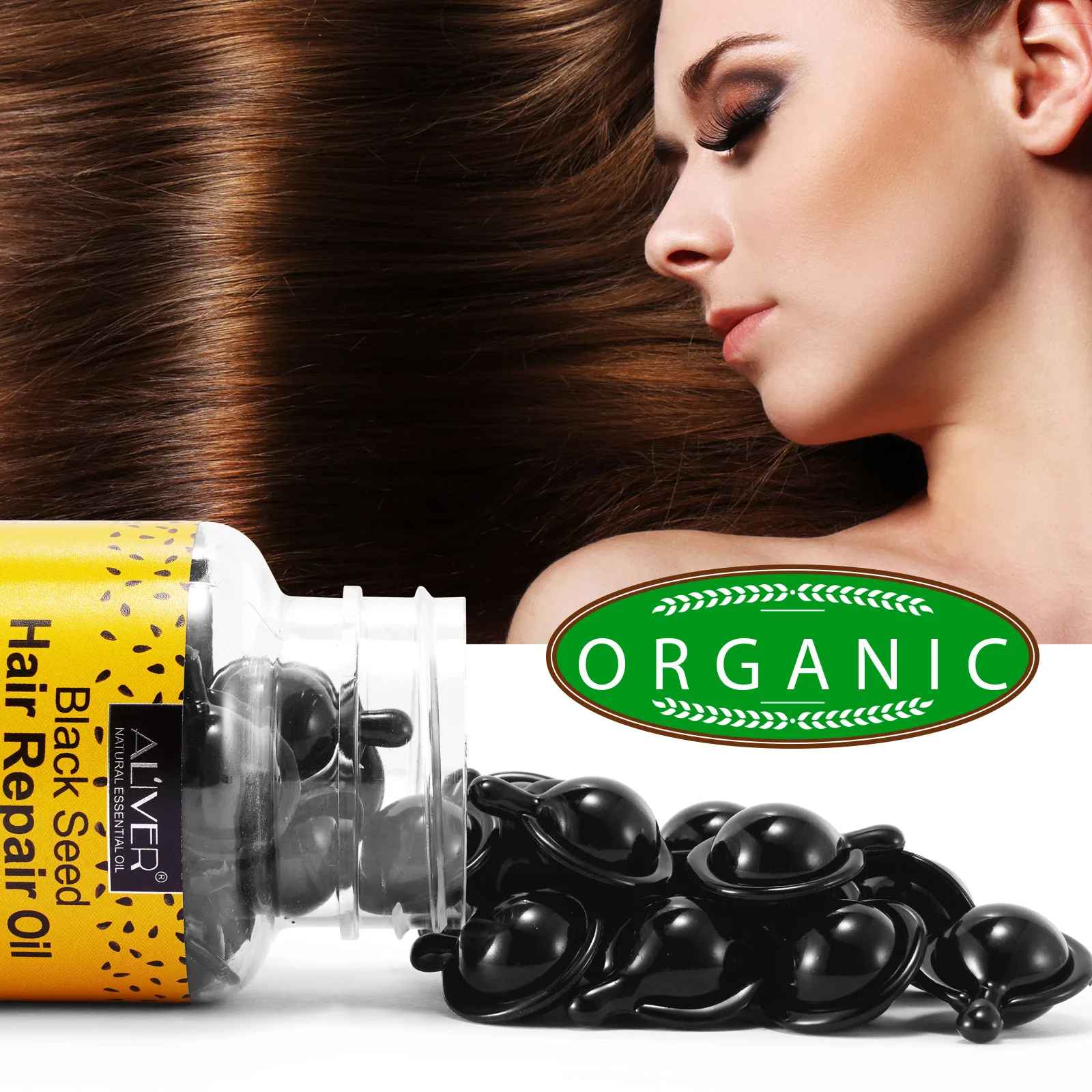 Black Seed Hair Repair Oil Capsules