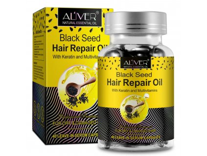 Black Seed Hair Repair Oil Capsules - 40 pcs.