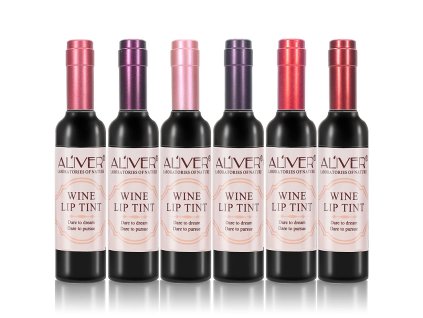 Aliver Wine Lip Tint szett - 6 db