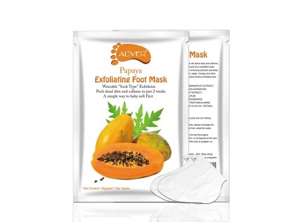 Aliver Papaya Exfoliating Foot Mask – 1 Pair