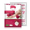 Rose Foot Mask Aliver - 1 pair
