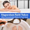 Aliver Magnesium Bath Flakes for Foot and Body Baths – 350 g