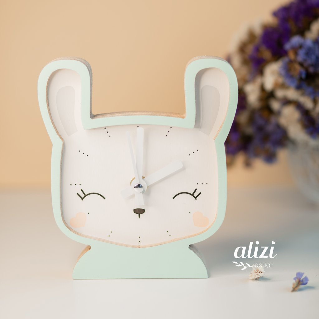 bunny clock mint