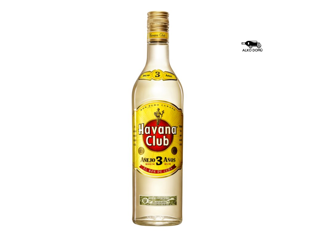 HAVANA CLUB 3Y RUM Rozvoz alkoholu Praha