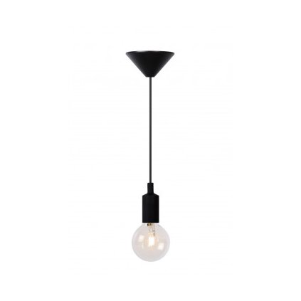 Lucide FIX - závěsné svítidlo - Ø 10 cm - Černá 08408/01/30