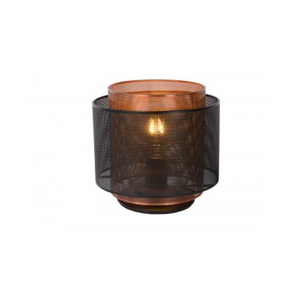 Lucide ORRIN - stolní lampa - Ø 25 cm - Černá 02504/01/30
