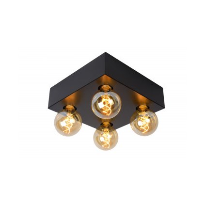 Lucide 30174/04/30 SURTUS svítidlo stropní 4xE27/60W černá