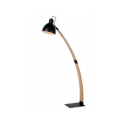 Lucide CURF - stojací čtecí lampa - Černá 03713/01/30