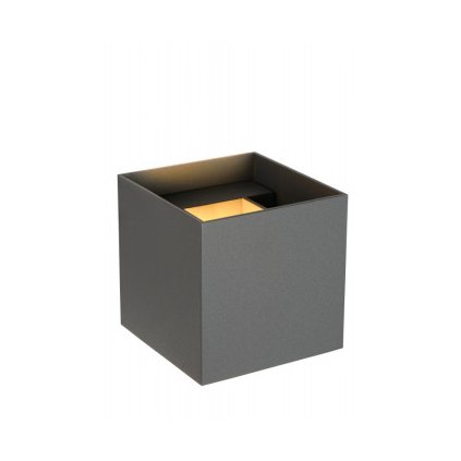 Lucide XIO - nástěnné svítidlo - stmívatelné - G9 - 1x4W 2700K - Šedá 09217/04/36