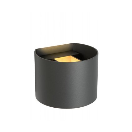 Lucide XIO - nástěnné svítidlo - stmívatelné - G9 - 1x4W 2700K - Šedá 09218/04/36