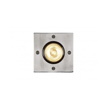 Lucide BILTIN - venkovní vestavné svítidlo - GU10 - IP67 - Chrom 11800/01/12