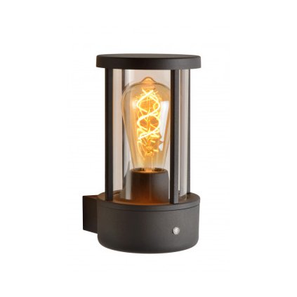 Lucide LORI - nástěnné svítidlo venkovní - IP44 - Černá 14893/01/30