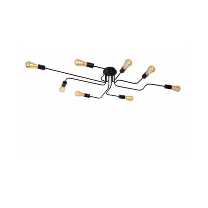 Lucide LESTER - stropní svítidlo - Černá 21112/08/30