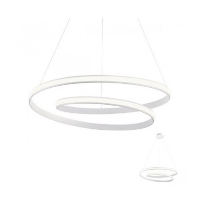 Redo 01-1795 - LED Stmívatelný lustr na lanku TORSION 1xLED/40W/230V