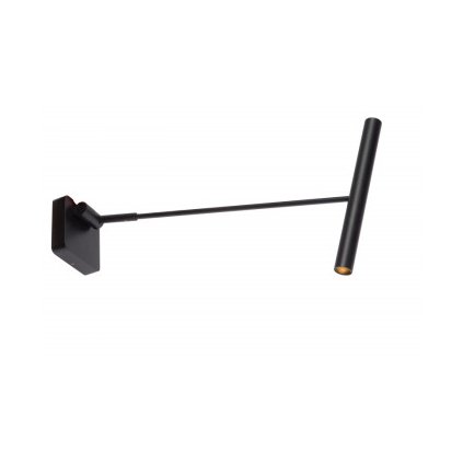 Lucide 23262/05/30 WYGO lampa nástěnná Led 5W černá