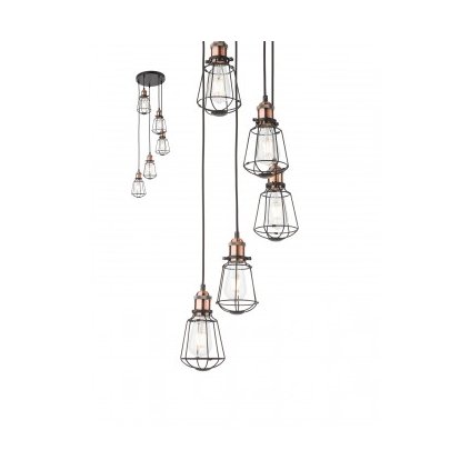 Redo 01-1303 - Lustr na lanku THARU 5xE27/42W/230V