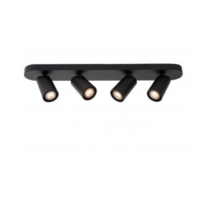 XYRUS Spot 4xGU10/5W incl. DTW W9 L60 H12.5cm Blac