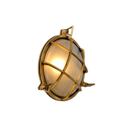 Lucide DUDLEY venkovní nástěnné svítidlo kulaté IP65 E27/60W Mat